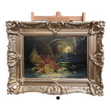 G. Duval. Painting “Still life with fruit”.
