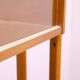Mid century wall shelf bookcase by František Jirák for Tatra nábytok, 1960´s
