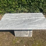 Vintage 70s marble coffee table