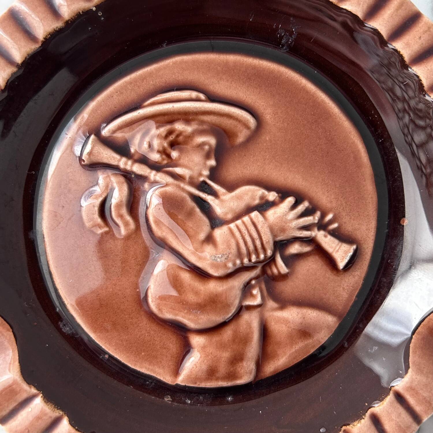 Small Breton bell ashtray