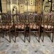 Suite of 8 chairs bistro Thonet number 56