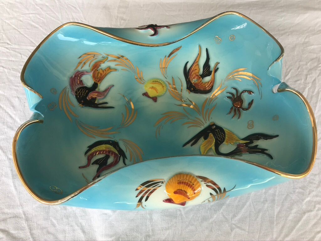 Empty cut ceramic pocket Monaco Cerazur 1950/60