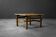 Vintage Rare Mid-Century Scandinavian Modern Brown Oak Coffee Table