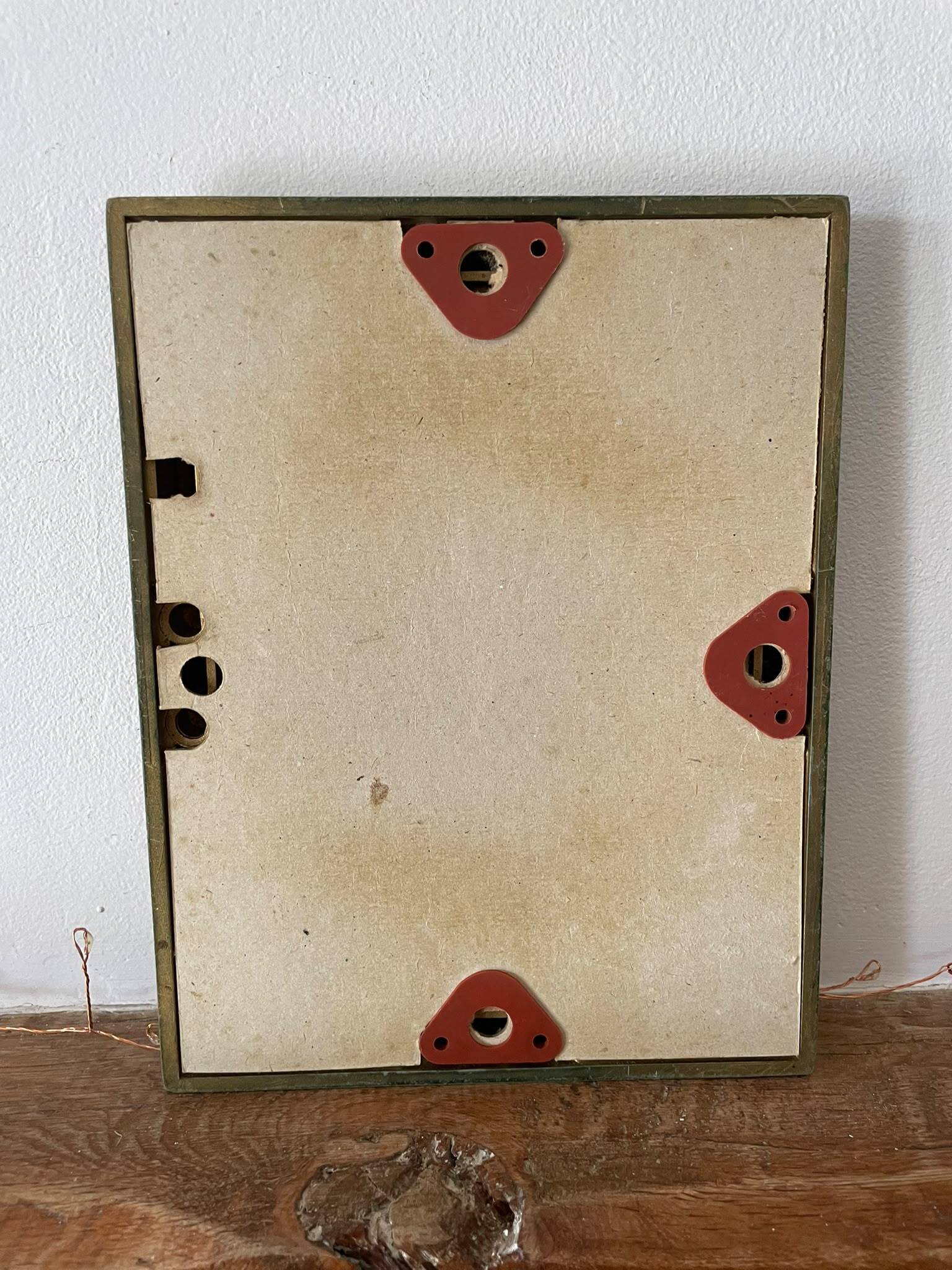 Miroir doré baroque vintage