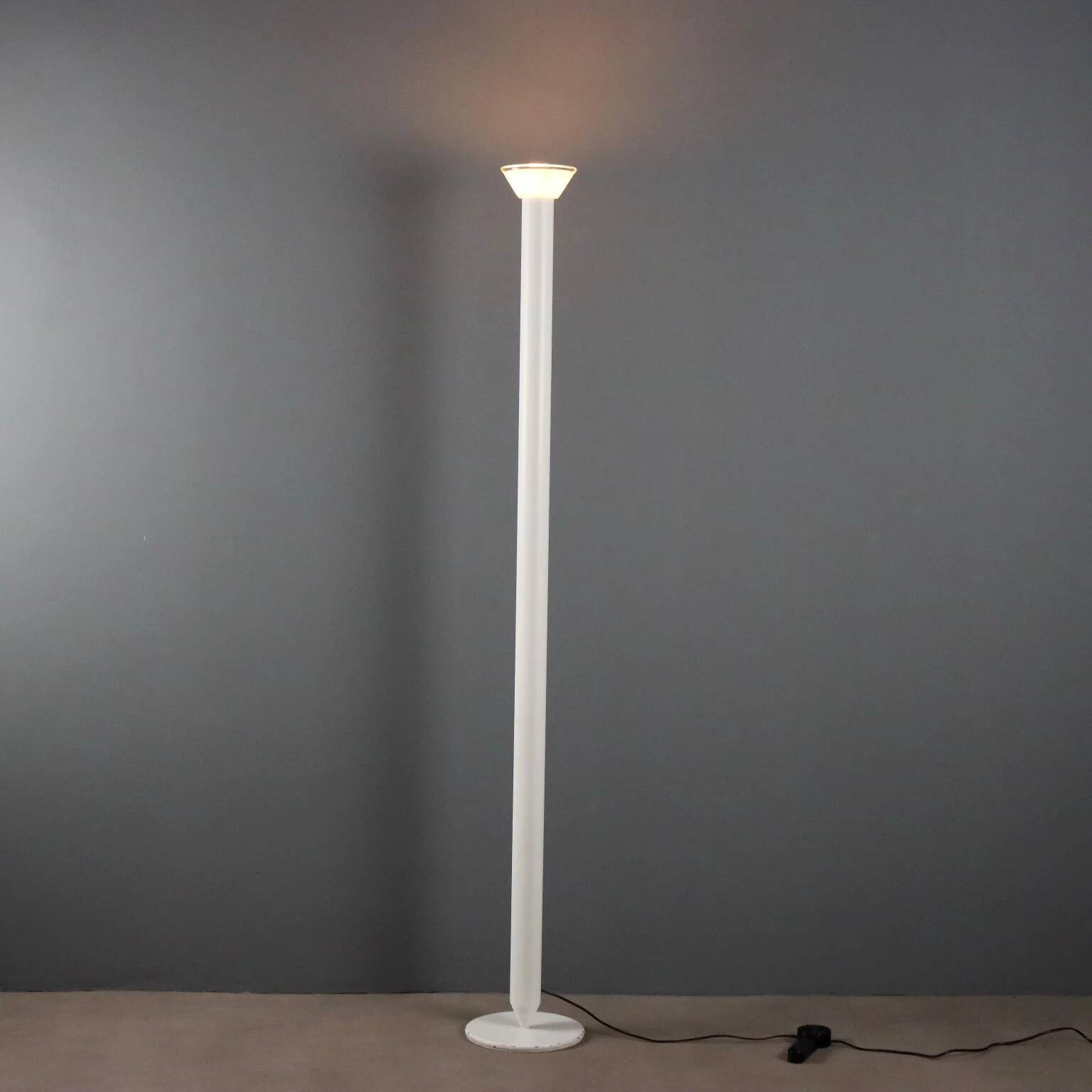 Vintage Murano glass floor lamp, Italian design 1980s-1990s