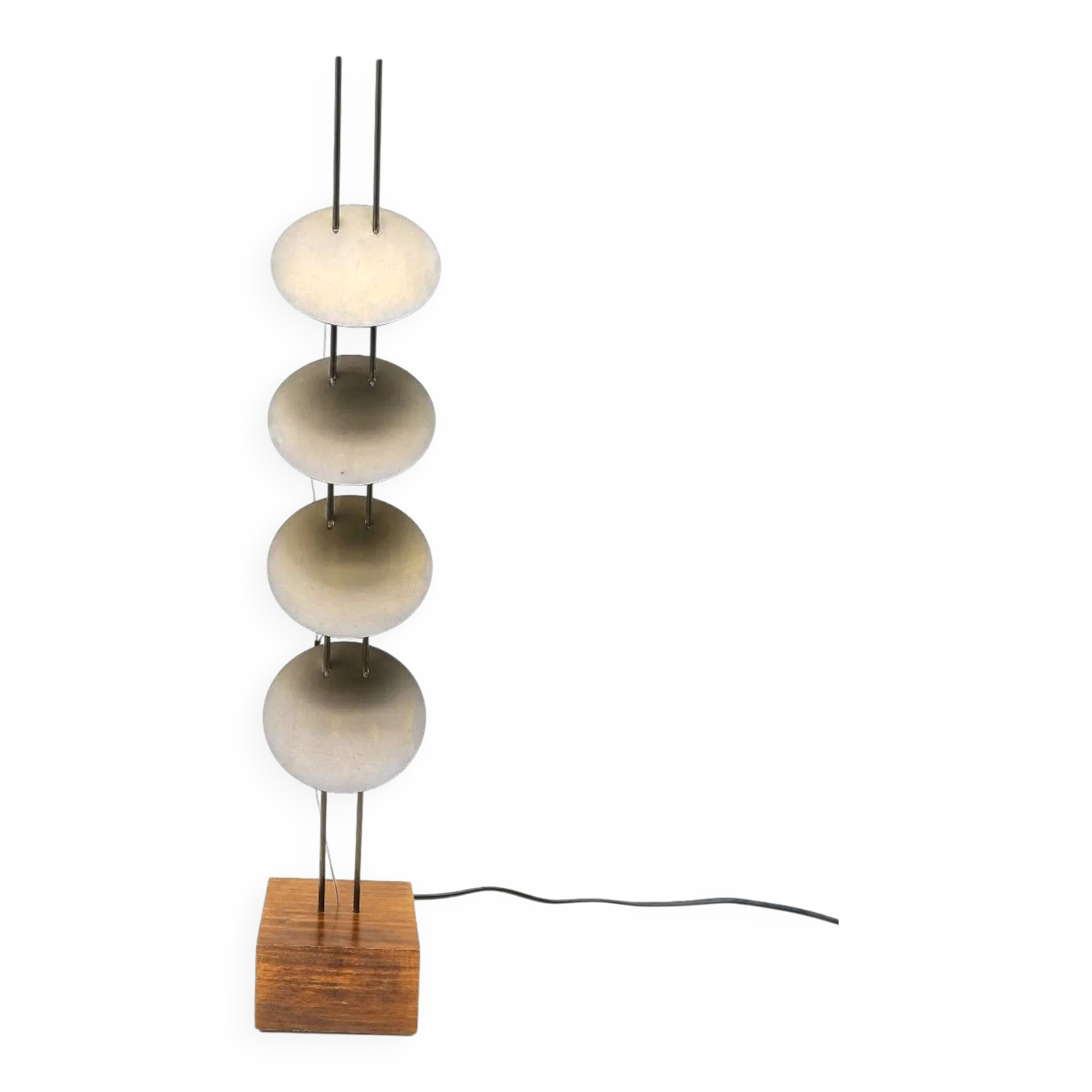 "Moonlight" lamp by Eric de Dormael for Ombre Portée in brass
