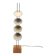 "Moonlight" lamp by Eric de Dormael for Ombre Portée in brass