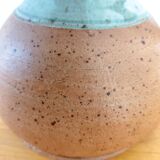 Stoneware and ceramic pitcher signed Roger Boureau