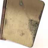 1960s Bookends | Set of 2 | Wood, Ceramic & Brass