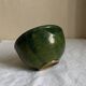 Green glazed terracotta bowl