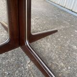 Baumann teak round table