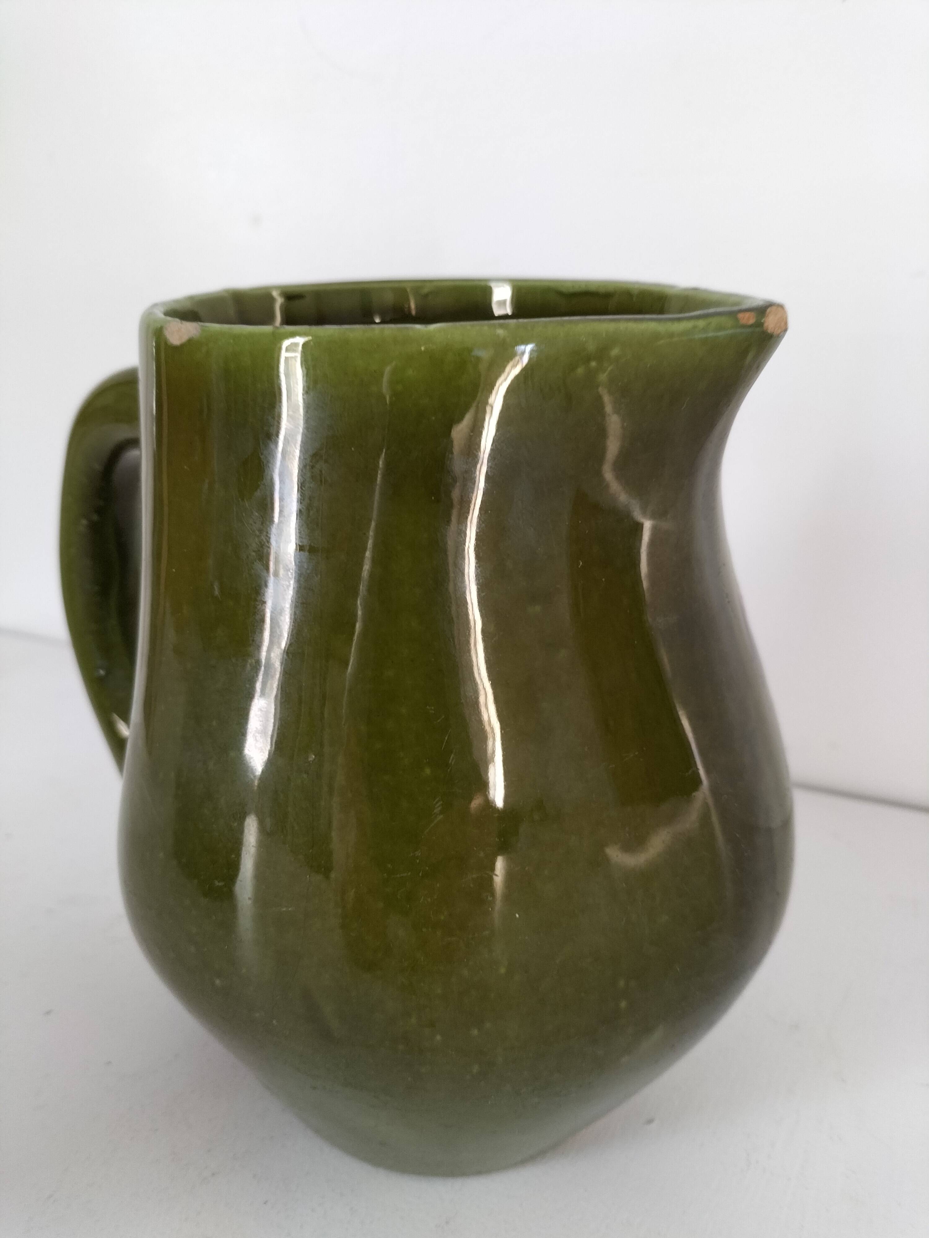 Vintage Poet Laval pitcher Bresse model