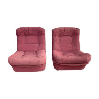 Fauteuils Orchidée de Michel Cadestin pour Airborne 1970