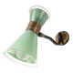 Diabolo glass wall lamp 1950