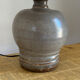 Lamp base in stoneware