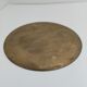 Plate or empty pocket in partitioned copper and vintage enamels