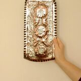 Single mid-century Swedish copper sconce