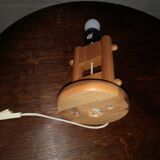 lamp base by +lys danish denmark scandinavian fir pine vintage
