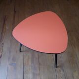 Vintage oval coffee table with formica top