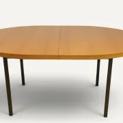 Extendable dining table Georges Frydman EFA Edition – 1960s