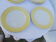 7 assiettes plates vintage Orches moulin de loups