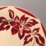 Set of 9 dinner plates Saarguemines