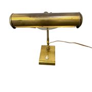 Vintage desk lamp in gilded brass / desk lamp / banker’s lamp