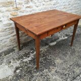 Farm table with drawer