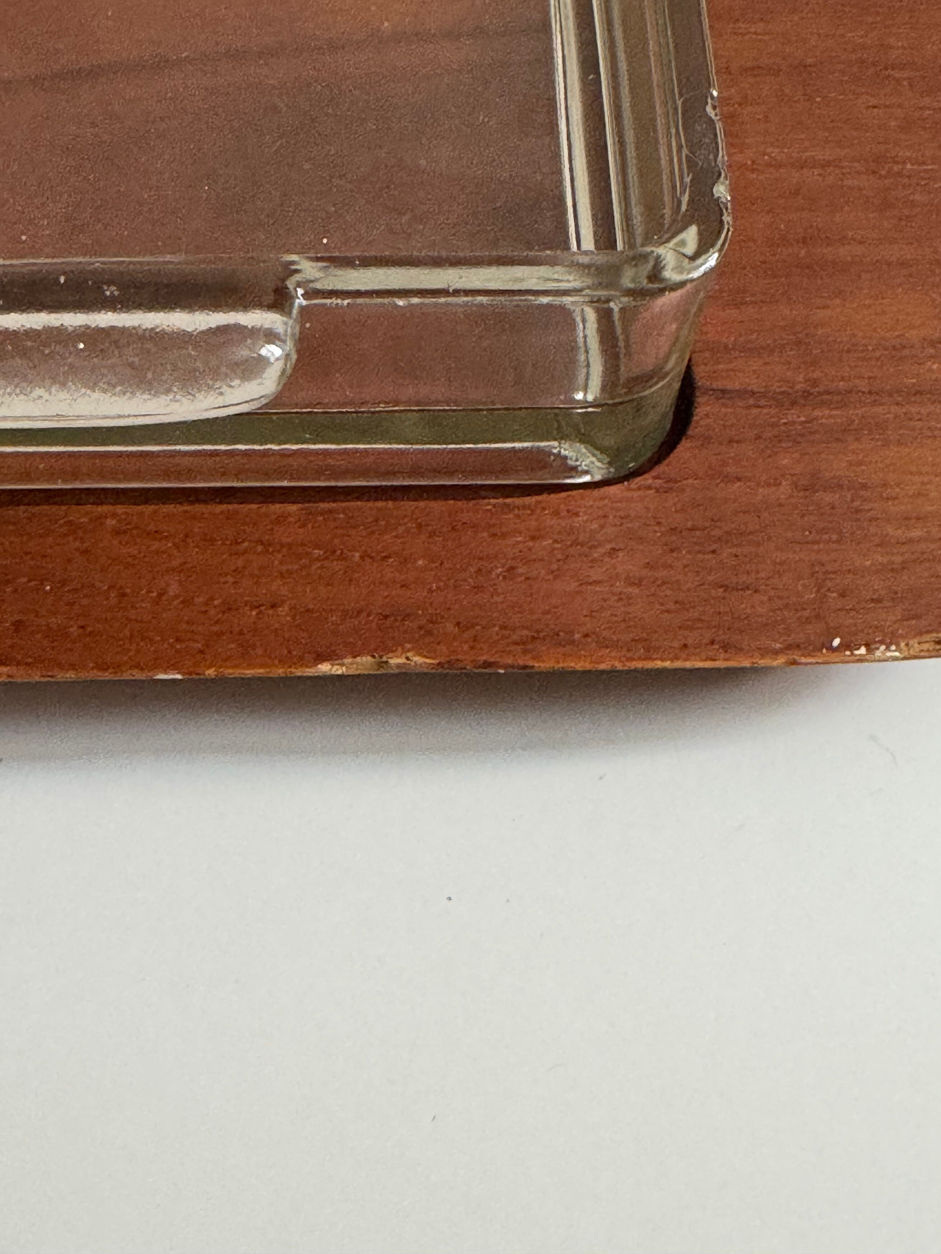 Scandinavian design teak aperitif platter 1960 Dismeg
