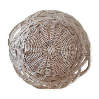 Wicker tray