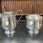 Silver-plated English service by Mappin & Webb from the 1930s.