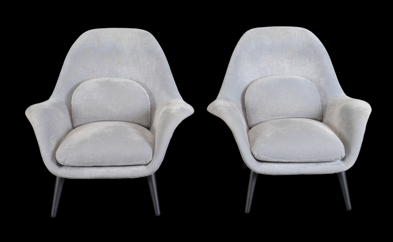 Paire de fauteuils scandinaves édition Federicia