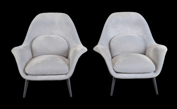 Paire de fauteuils scandinaves édition Federicia