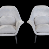 Pair of scandinavian armchairs Federicia edition
