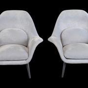 Pair of scandinavian armchairs Federicia edition