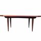1960s vintage Scandinavian dining table, extendable, rosewood.