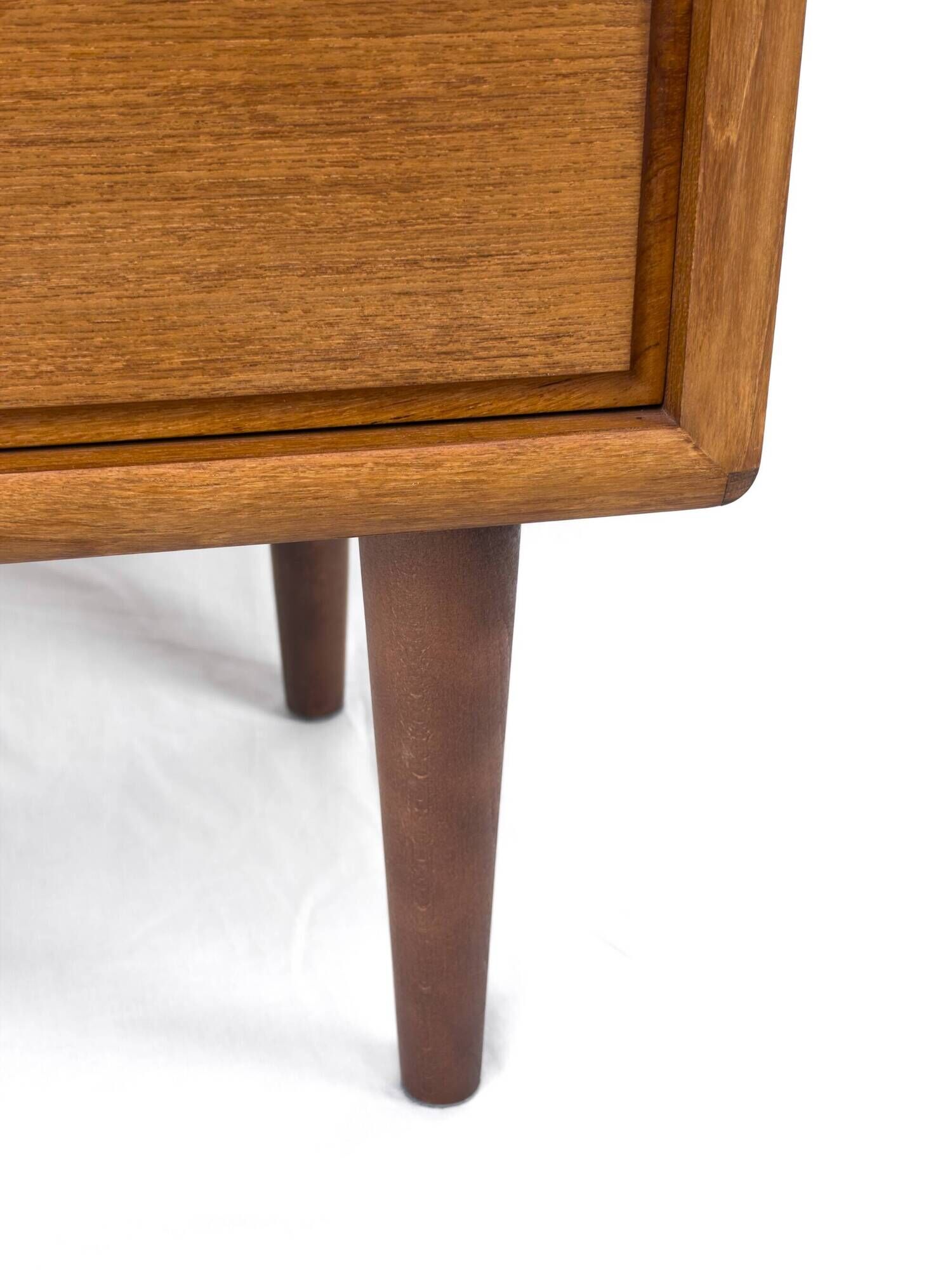 Vintage teak bedside table, 1960s
