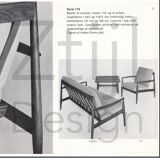 Danish armchair by Grete Jalk for France & Søn, 1960s