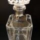 Vintage cut crystal whiskey decanter