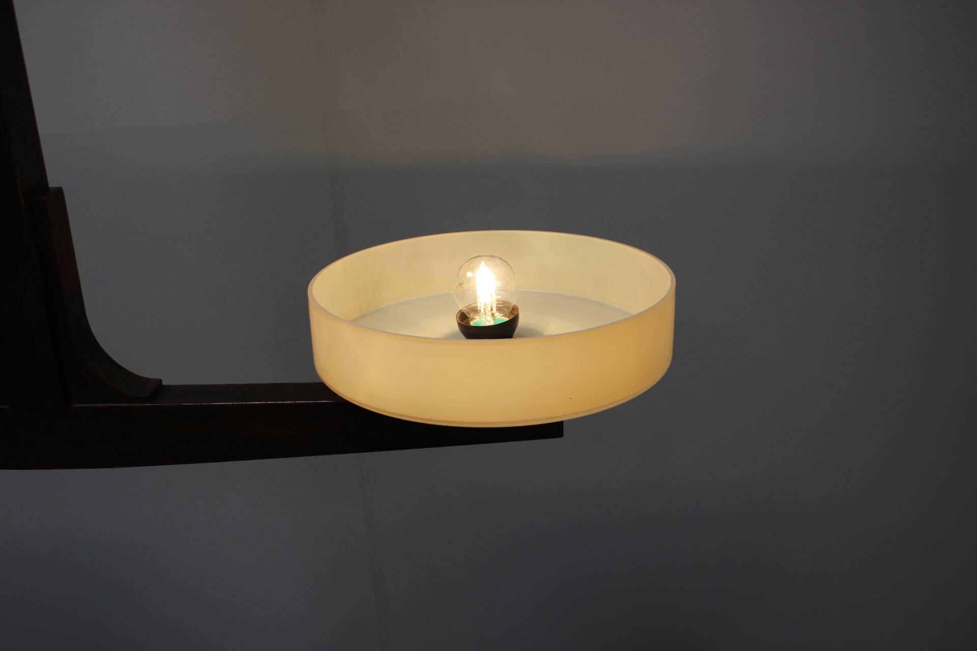 Mid-century Wooden Candlestick, 1930s