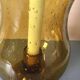 Glass photophore Sufi bubble Biot large 'amber model'