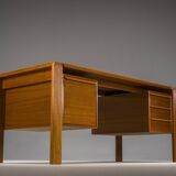 Mid-Century Teak Freestanding Desk from GV Møbler, 1960s