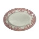 Dish Fer ovale Planteur de Caïffa guirlande