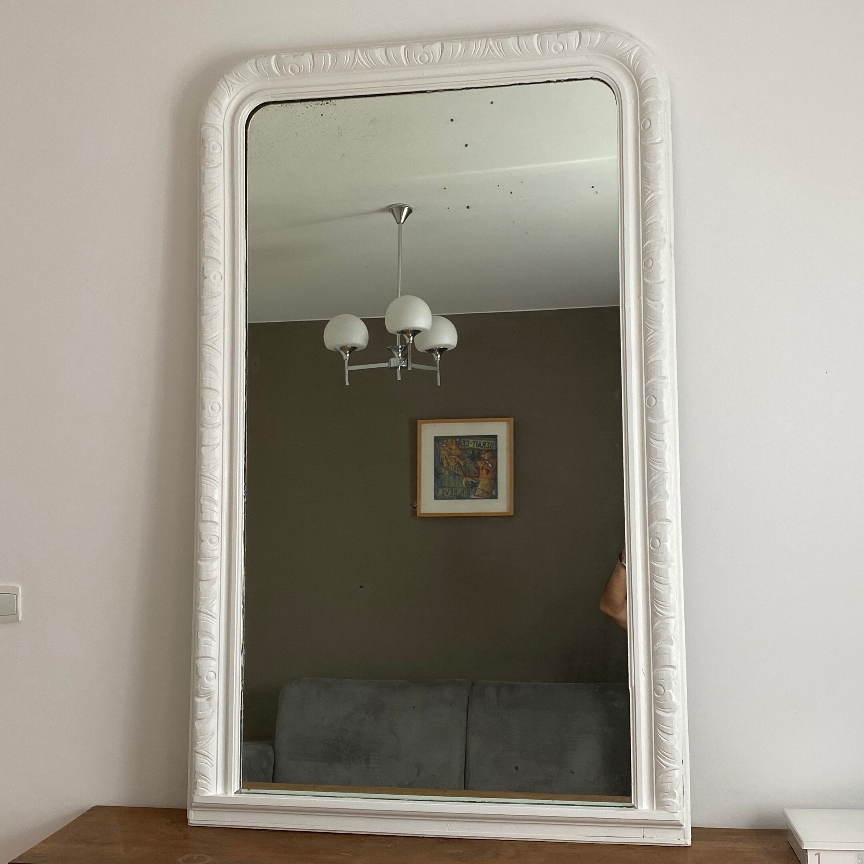Mirror Louis Philippe 152x94cm