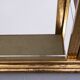Classic Brass Serving Table Mirror tops Hollywood Regency 1970s France