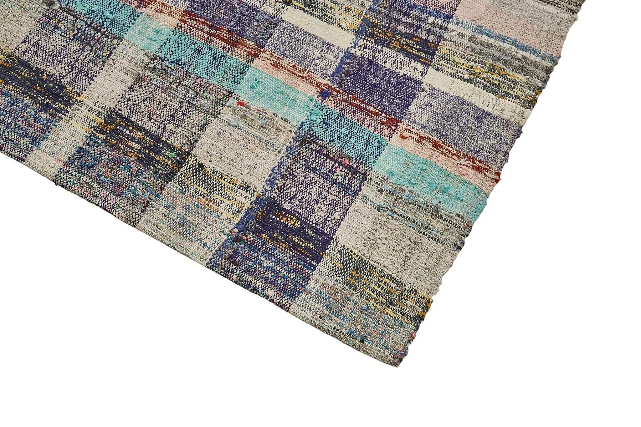 Turkish Handwoven Flatweave Chaput Kilim 193 cm x 295 cm