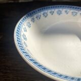 Ironstone bowl Sarreguemines Burgos