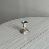 Small antique metal candle holder