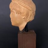 Antique plaster sculpture Marcus Annius Verus Caesar