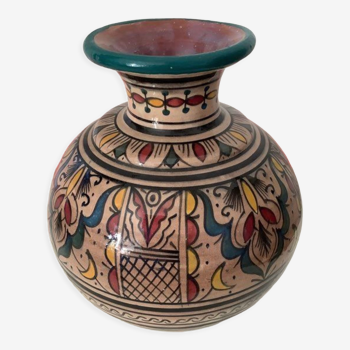 Moroccan round vase